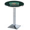 Holland Bar Stool Co 42" Chrome Ohio University Pub Table L217C4228UnivOH - alternate 1
